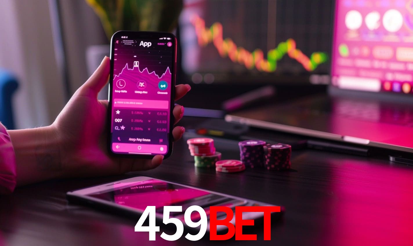 Recursos Exclusivos do App 459BET - Modo Offline, Login Biométrico